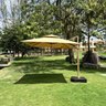 Ombrelone Guarda Sol Premium Aluminio Bege 3,0 X 3,0 C/ Base em 100l - 6