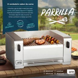 Churrasqueira Parrilla À Gás Anodilar Inox 6000-3033 - 4