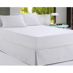 Protetor Colchão Altenburg Malha Impermeável Casal Branco - 1