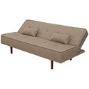 Ver imagem 3 de Sofá Cama Silver 3 Lugares Linho Capuccino 1,92