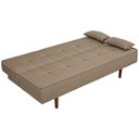 Ver imagem 4 de Sofá Cama Silver 3 Lugares Linho Capuccino 1,92