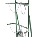 Ver imagem 3 de Carrinho Maçarico para Transporte de 2 Cilindros Oxigênio/Acetileno CRLM-106N CRCLDOAE7H EVALD