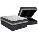 Ver imagem 1 de Cama Box Baú Crc King +Colchão Molas Bonnel Minsque C1625 Herval -