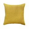 Capa de Almofada Lisa Linho Amarelo 50x50cm - 1