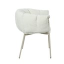 Ver imagem 5 de Cadeira para Sala de Jantar Joy Estofada com Base de Aço Bege/Fendi
