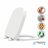 Assento Sanitário Debba Branco Termofixo Soft Close - 4