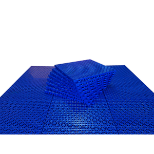 Piso Modular Automotivo Garagem Azul (01 M2)