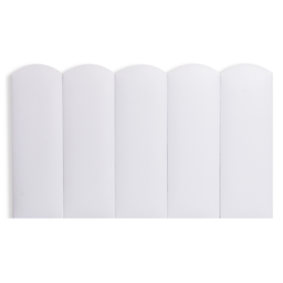 Cabeceira Solteiro Modulada Nuvem Cama Box Corino Branco - 3