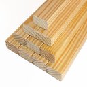 Ver imagem 1 de Kit 10 Sarrafos de 2cm X 5cm C-150cm Pinus Aparelhado