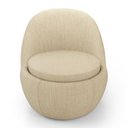 Ver imagem 5 de Kit 02 Poltronas Orgânicas Living Memphis Fixa Linho Bege - Abmaza