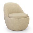 Ver imagem 6 de Kit 02 Poltronas Orgânicas Living Memphis Fixa Linho Bege - Abmaza