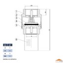Ver imagem 5 de Válvula de Retenção Sucção 1/2 Fundo de Poço em Latão Forjado com Filtro Inox Industrial Ivm Italy