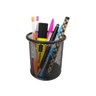 Porta Lápis Aramado Redondo Preto - Wellmix - 1