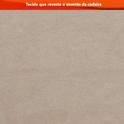 Conjunto Sala de Jantar Mesa Tampo de Vidro Off-white Creta 6 Cadeiras Olímpia Leifer - 9 Conjunto Sala de Jantar Mesa Tampo de Vidro Off-white Creta 6 Cadeiras Olímpia Leifer - 9