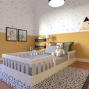 Ver imagem 2 de Cama Infantil Montessoriana Solteiro Sol