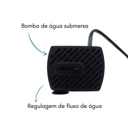 Bebedouro Fonte Cães Gatos Automático Bivolt 1L Little Mecpet Bebedouro Fonte Little 1L Rosa - 5