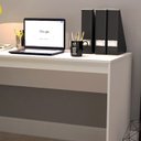 Ver imagem 5 de Mesa para Escritorio Gamer B23 Branco Novam