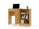 Ver imagem 4 de Mesa / Escrivaninha para Computador Mi com Rodízios Cor Cinamomo Pt