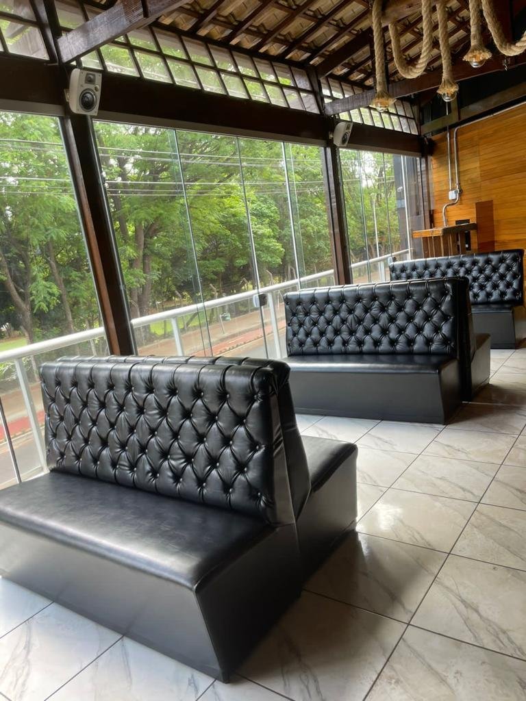 Sofá booth Estofado para Bares e Restaurantes