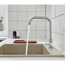 Ver imagem 4 de Torneira Cozinha Inox Giratória Mesa Longa Nox17 Doan