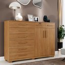 Ver imagem 2 de Cômoda New Triunfo 8 Gavetas 2 Portas 2 Prateleiras com Sapateira - Benetil