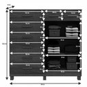 Ver imagem 5 de Cômoda New Triunfo 8 Gavetas 2 Portas 2 Prateleiras com Sapateira - Benetil