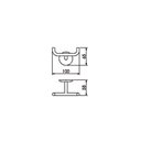 Ver imagem 2 de Cabide Duplo Reto Round Cromado - Crismoe