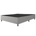 Ver imagem 1 de Cama Box Base Casal King 1,93m Suede Marsala