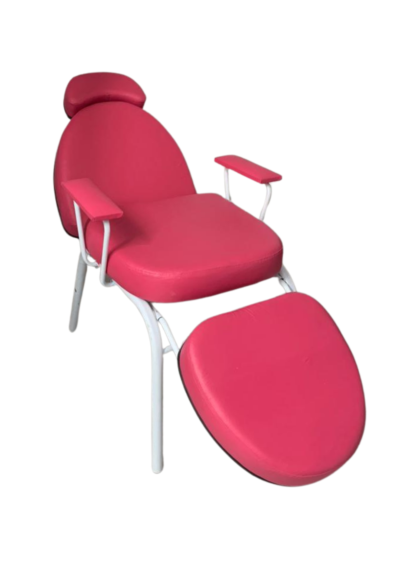 Cadeira Rosa Reclinada Maquiagem Tatuagem Sobrancelha - 1