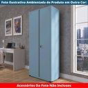 Ver mais imagens de Armário Alto 2 Portas Pandin 90 Cm (largura) Inmetro Estrutura e Portas Aço Vermelho C/ Chave
