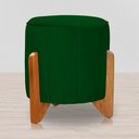 Ver imagem 3 de Poltrona Balanço C/ Puff Melinda Suede Verde - Lm Decor