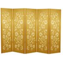 Ver imagem 1 de Biombo Margarida 5 Folhas sem Pezinhos