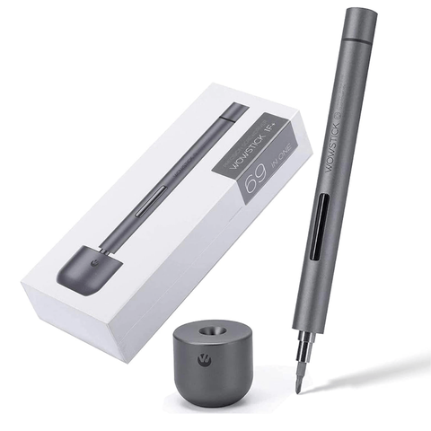 Wowstick 1f+ Kit 69 Parafusadeira sem Fio Seminova Cinza