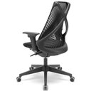 Ver imagem 3 de Cadeira de Escritório Presidente Giratória Executiva Ergonômica Kron P03 Crepe Preto - Lyam Decor