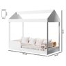 Cama Montessoriana Infantil Infantil Crystal com Colchão - 3