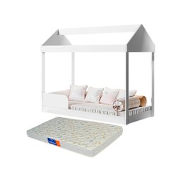 Cama Montessoriana Infantil Infantil Crystal com Colchão - 2