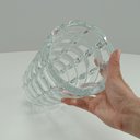 Ver imagem 2 de Vaso 28x14x14cm Vidro Transparente