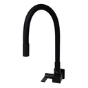 Ver imagem 5 de Torneira All Black Quadrada Tubo Silicone Parede Preta