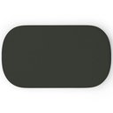 Ver imagem 2 de Kit 02 Puffs Decorativos Orgânicos para Living Quarto 100cm Doha W01 Linho Verde Musgo - Lyam Decor