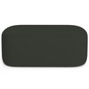 Ver imagem 5 de Kit 02 Puffs Decorativos Orgânicos para Living Quarto 100cm Doha W01 Linho Verde Musgo - Lyam Decor