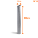 Ver imagem 2 de Kit Chaminé para Fogão de Chapa Galvanizada Olibox