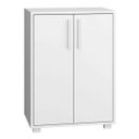 Ver imagem 2 de Balcão para Lavanderia 53,5x74cm com 2 Portas e Prateleira Branco BMU28