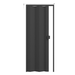Porta Sanfonada Std Preta 060x210:Preto - 1