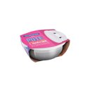 Ver imagem 3 de Pote Redondo Tramontina Freezinox em Aço Inox com Tampa Plástica 14 Cm 0,8 L