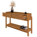 Ver imagem 5 de Aparador Buffet para Sala de Jantar e Estar Lizz 2 Gavetas e Pés Madeira Maciça Casa D