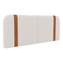 Ver imagem 2 de Cabeceira Painel Orgânico Cama Box Queen Size Flay 160cm Dobrável Bouclé Off White - Desk Design