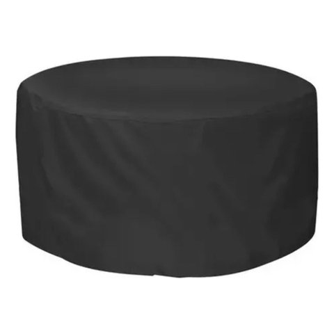 Capa Impermeável Compatível Mesa Redonda 142x68cm Bagun