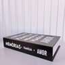 Livro Caixa Porta Objetos Preto para Decorar com Tampa - 4