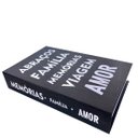 Ver imagem 1 de Livro Caixa Porta Objetos Preto para Decorar com Tampa