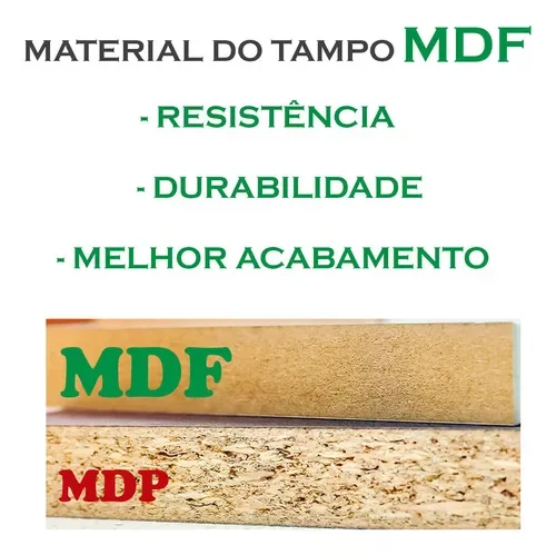 Bancada Articulada Retrátil Moderna  P/cozinha 80x40 Preto - 6